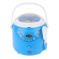 thumbnail image 1 of Children Pretend Play Toy Kids Educational Playset Toy Simulative Home Appliances Plaything (Blue Rice Cooker Without Battery), 1 of 8