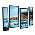 thumbnail image 2 of ArtWall Gene Foust "Roll Tide" 4-Piece Floater Framed Canvas Staggered Set, 2 of 2
