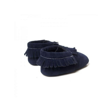 

Toddler Baby Soft Sole Shoes Suede Leather Non-slip Shoe Tassel Sneaker