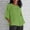 B-Green, variant on Kctiaxy Women's T-Shirts Cotton Linen Crewneck Short Sleeve Tops Summer Solid Color Loose Fitting Vintage Casual Tees Trending Now