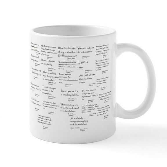 CafePress - Sherlock Mugs - 11 oz Ceramic Mug - Novelty Coffee Tea Cup