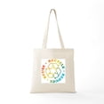 thumbnail image 5 of CafePress - R3 Rainbow Circle Tote Bag - Unisex Canvas Tote Bag, Beige, 1-Piece, 5 of 6