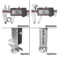 thumbnail image 3 of Digital Caliper, Stainless Steel Caliper Measuring Tool Inch Millimeter 0 To 150mm  For Craft, 3 of 8