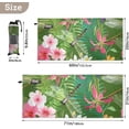 thumbnail image 3 of Coolnut 31"x71" Beach Towel with Travel Bag, Tropical Floral Pattern Dragonflies Oversized Sand Free Camping Towel Quick Dry Pool Bath Sport Towels, 3 of 6