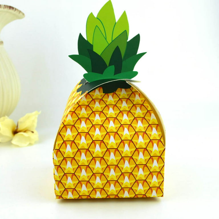  Sweetude 24 Pineapple Gift Treat Bags Pineapple Party  Drawstring Favor Bags Summer Fruit Candy Treat Bags Pineapple Gift Goodies  Bag for Summer Hawaiian Luau Tropical Holiday Birthday Party Supplies :  Health