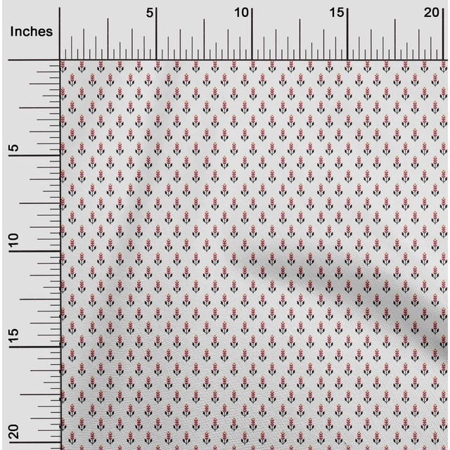 oneOone Polyester Lycra Fabric Arrow Geometric Printed Fabric 1 Yard 56 Inch Wide