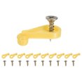 thumbnail image 1 of Uxcell 200 Pack Glass Retainer Clips with Screw 4mm Ball Type for Cabinet Red, 1 of 5