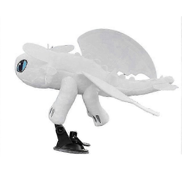 How to Train Your Dragon Toothless Little Flying Dragon Doll Trim for Car Motorcycle Helmet Suction bs