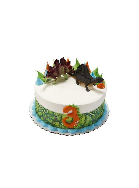 Dinosaurs Round Cake