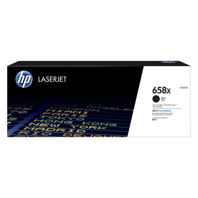 Cartucho Tóner HP 658X Negro LASERJET Original W2000X