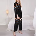 thumbnail image 4 of Lsque Mario Pattern Long Sleeve Pajama Set for Women - Soft 2-Piece Sleepwear and Loungewear Set with Pockets, Comfy Nightwear, 4 of 8