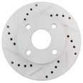 thumbnail image 4 of Geelife For 90-93 Miata Convertible Disc Brake Rotor Drilled & Slotted G-Coated Front, 4 of 9