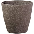 thumbnail image 1 of Stone Light Mocha Sandstone Planter, Size - 14" x 14" x 13", Made Up Of Natural Stone, Plastic Resin And Fiberglass, 1 of 1