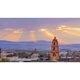 thumbnail image 2 of Paulson, Don 24x15 White Modern Wood Framed Museum Art Print Titled - Mexico Sunset over the city, 2 of 4