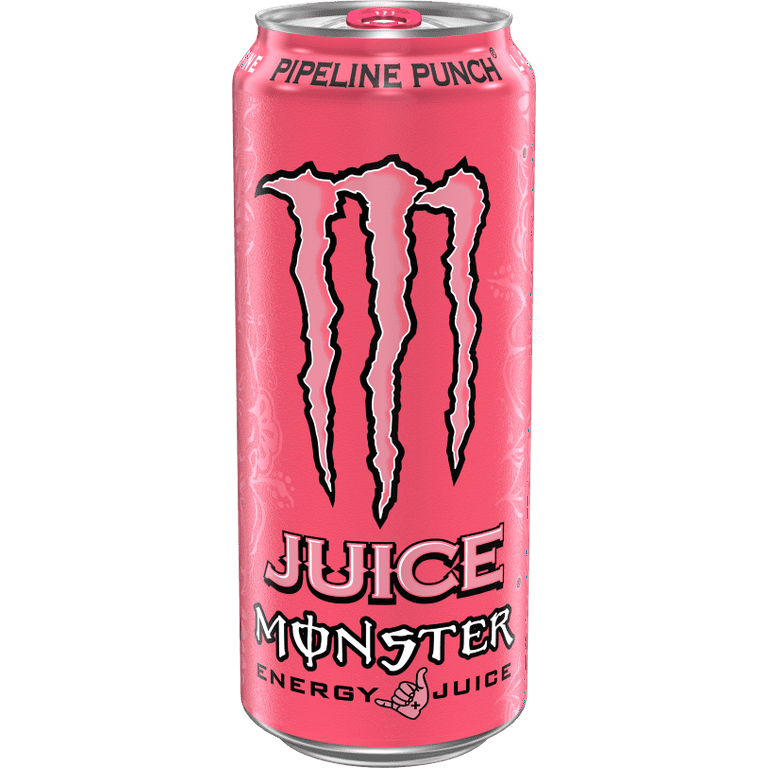 Juice Monster Energy, VP, Mango Loco, Energy + Juice, 16 fl oz + Juice  Monster Pipeline Punch, Energy + Juice, 16 fl oz + Juice Monster, Papillon,  Juice + Energy Drink, 16 fl oz. 