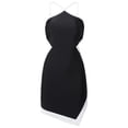 thumbnail image 4 of iixpin Womens Contrast Color Golf Tennis Dress Adjustable Straps Sleeveless Cutout Back Asymmetrical Black S, 4 of 6
