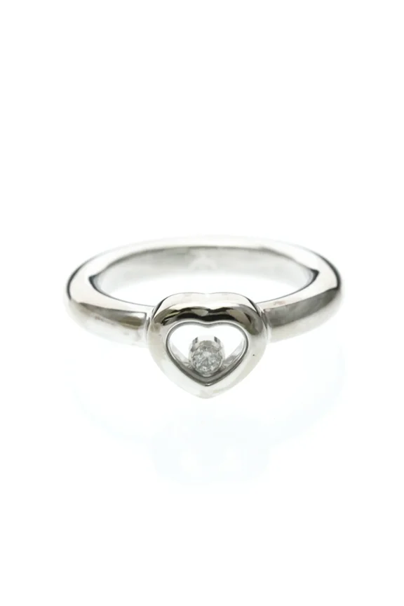 Pre-Owned Chopard Happy Diamond Ring 82/2889 White Gold (18K) Fashion Diamond Band... (Good)
