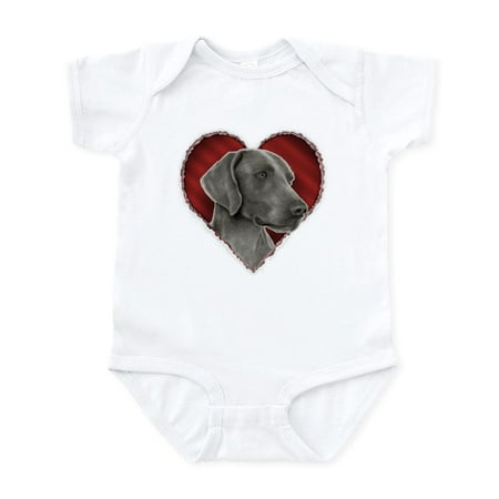 

CafePress - Weimeraner Valentine Infant Bodysuit - Baby Light Bodysuit