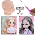thumbnail image 5 of Doll Hair Rerooting Rehair Tool For Doll Hair Making Tool Kit Black-Yvan, 5 of 5