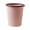 ?? Pink_Base#830, variant on Plastic Bathroom Trash Can | Small Wastebasket with Pressure Ring | Modern Garbage Bin for Kitchen Office RV Dorm | Easy-Clean Large Opening Design | Single Unit | 9.84x9.05x9.05 in | Dark Blue