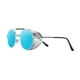 thumbnail image 3 of Gafas de sol Steampunk Zulema Retro Góticas Unisex Lente Azul, 3 of 7
