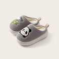 thumbnail image 7 of Gubotare Slippers for Girls Toddler Kids House Slippers Toddler Home Shoes Cozy Lightweight Non-Slip Slippers Socks for Infant Little Boys Girls Size 8.5 (Grey,Toddler 8.5), 7 of 7