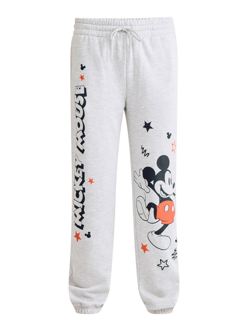 Mickey Mouse Scribbles Graphic Joggers, Women's - Walmart.com