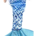 thumbnail image 3 of The Petting Zoo Mermaid Doll with Turtle Stuffed Animal- Great Gifts for Girls, Mermaid Plush Doll with Turtle Plush Toy, 17 inch (Red Hair), 3 of 7