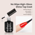 thumbnail image 3 of Set de capa superior en gel con base de esmalte en gel Beetles, 15 ml, para mujer, 3 of 7