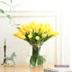 thumbnail image 3 of Ramo Falso De tulipanes artificiales con Toque Real Para decoración De fiesta/boda/hogar, 3 of 4