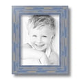 thumbnail image 2 of ArtToFrames 7x9 inch Blue Picture Frame, Blue Wood Poster Frame (4377), 2 of 8