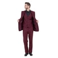 thumbnail image 4 of Men's Modern-Fit 3-Piece Suit Set w/ Jacket, Vest and Pants, 4 of 4