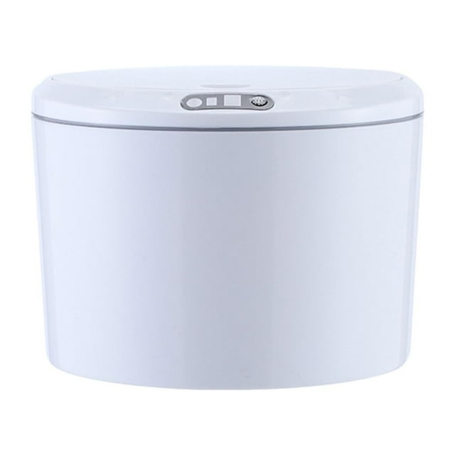 jifeng Auto Sensor Waste Bin Intelligent Garbage Can for Office Bedroom Living Room Desktop 3L