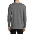 thumbnail image 2 of Hanes Men's and Big Men's ComfortSoft Long Sleeve Tee, Up to Size 3XL, 2 of 5