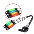 thumbnail image 4 of 1Pcs Durable 5 Color Fish Tackle Angling Supplies Indicators Fishing Accessories Fishing Pliers Bite Alarm Soft Chain PINK, 4 of 8