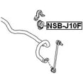 thumbnail image 2 of Febest FRONT STABILIZER BAR BUSHING D23 # NSB-J10F OEM 54613-JD03A, 2 of 2