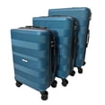 thumbnail image 3 of Fay ABS Hard shell Lightweight 360 Dual Spinning Wheels Combo Lock 28", 24", 20" 3 Piece Luggage Set, 3 of 4