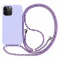 thumbnail image 1 of Funda de teléfono con correa de collar cruzado para iPhone 14 Plus 13 12 Mini 11 Pro XS Max XR X funda trasera de TPU suave de silicona Fivean unisex, 1 of 2