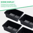 thumbnail image 5 of Rectangular Nursery Pot Plant Germination Plate Sowing Tray Pp Suculentas Indoor 10 Pcs, 5 of 6