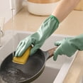 thumbnail image 5 of Dishwashing Gloves, Kitchen Durables Winter Laundry Waterproof with Velvet Warm Rubber & Non-slip Grip, Thickened Pvc for Cold Water Protection and Comfort, Ideal for Household Cleaning and, 5 of 9