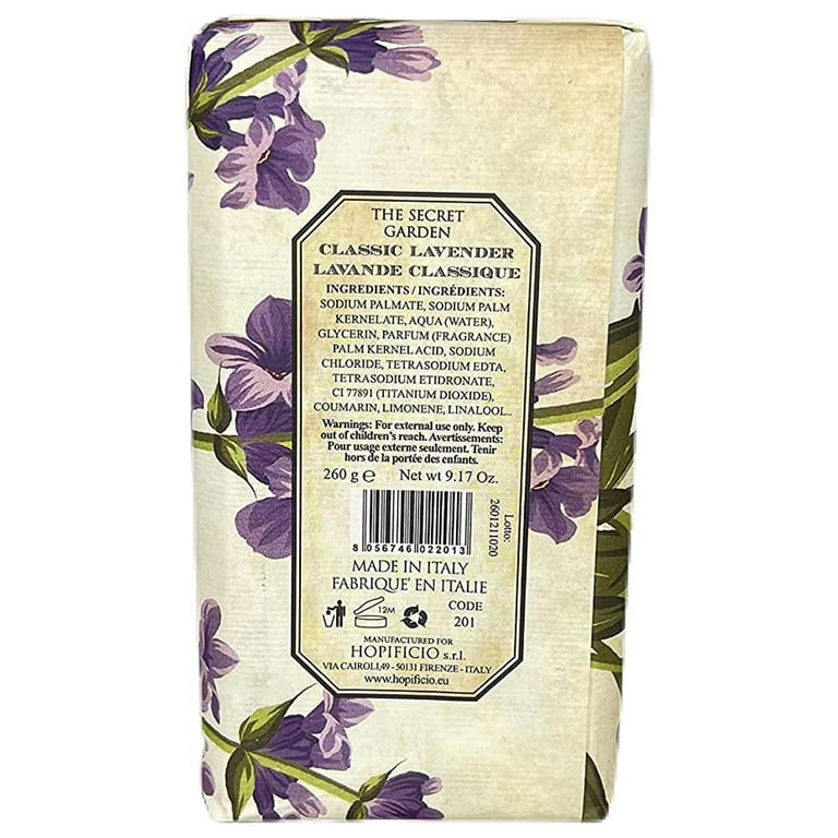 Body for HOPIFICIO Oz Finest Milled Classic Lavender Hand, Soap. 9.17 & All-Natural Suitable Brightening. & Bar Face Soap, Handmade Moisturizing