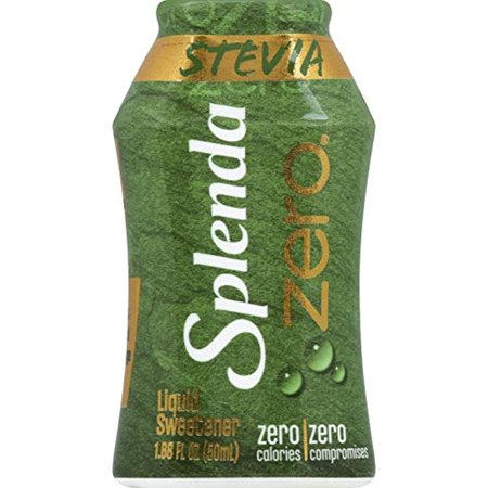(6 Bottles) Splenda Stevia Zero Liquid Sweetner 1.68 Fl Oz X 6