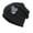 Black, variant on Hwmodou Women Street Knit Hat Head Pile Hat Cold Hat Hat Unisex Classic Stylish Caps
