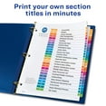 thumbnail image 3 of Avery A-Z Dividers, 26 Tabs, Ready Index, Multicolor Tabs (11125), 3 of 9
