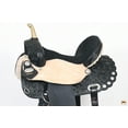 thumbnail image 2 of 16" Western Horse Saddle American Leather Treeless Trail Barrel Hilason, 2 of 7