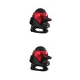 thumbnail image 2 of Greeniant Timbres para bicicletas Accesorios para bicicletas Reemplace el componente Accesorio para ciclismo Anillos de goma Sonido fuerte Timbre para Rojo 2piezas Greeniant CBP374792, 2 of 6