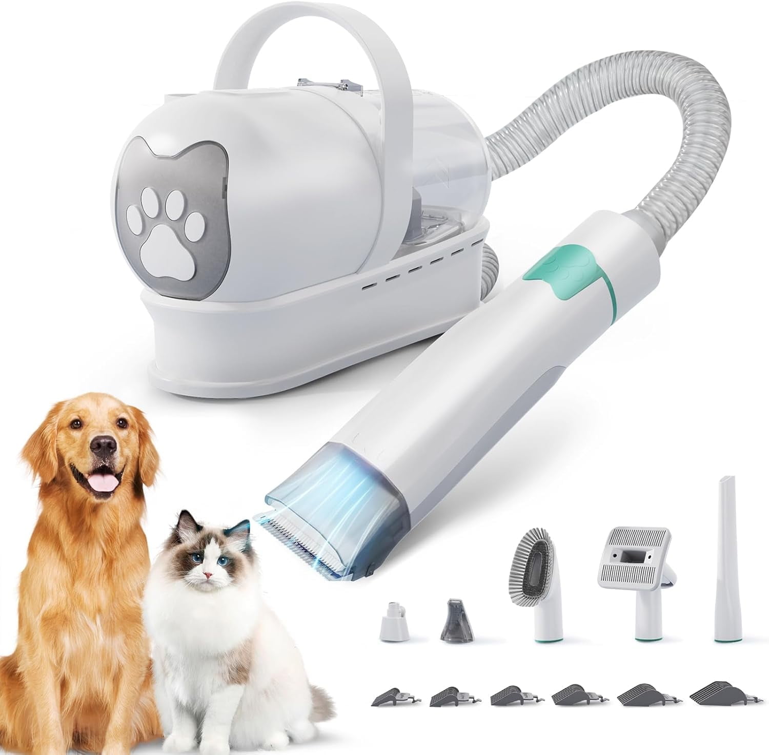 Neakasa P1 Pro Pet Grooming & Vacuum Kit: Low Noise Dog