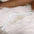 thumbnail image 4 of Cintre de Robe de Mariée Cintre de Mariée Cintre en Fil Accessoire de Mariage Souvenir de Mariée, 4 of 5