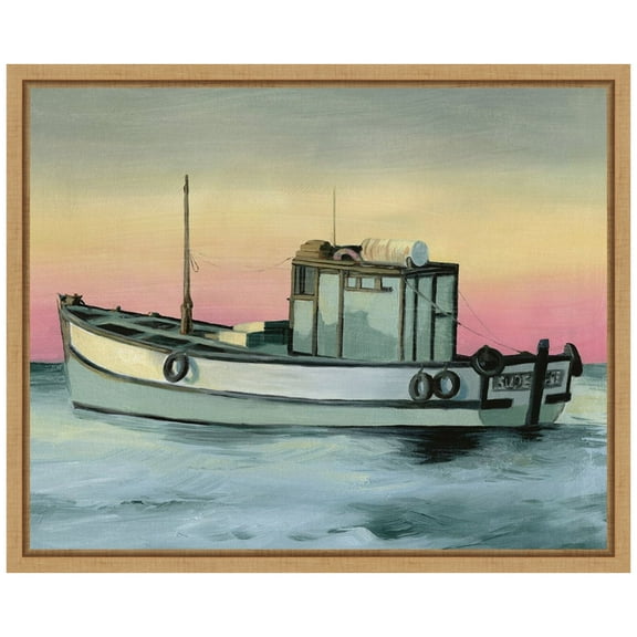 Amanti Art Golden Hour Casting II Framed Canvas Wall Art Print