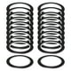 thumbnail image 4 of 20 Tiras de Líneas de Vitrales Negras para Ventanas Profesionales, Accesorios de Galería, Calcomanías de Líneas de Vidrio, 4 of 7